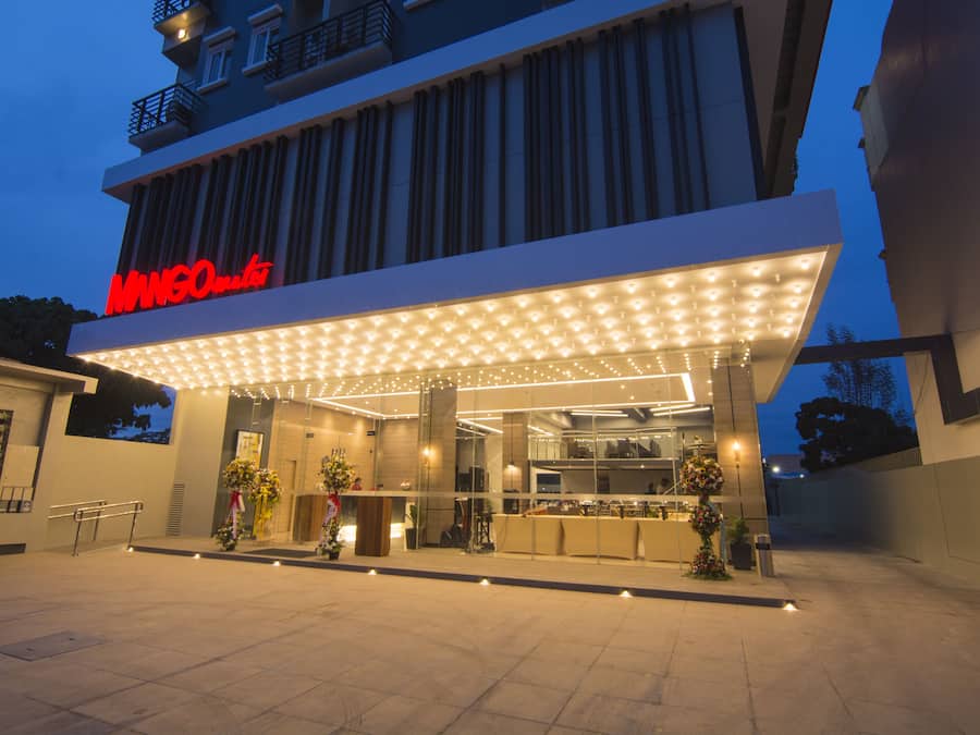 Front of property – evening/night