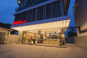 Front of property - evening/night