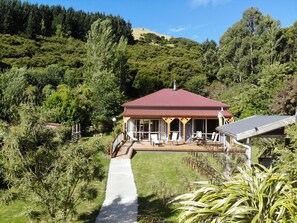 Familien-Ferienhaus | Balkon