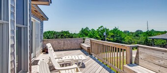 La gaviota gorda: 4 dormitorios / 4. 1 BA vista al mar en Salvo, capacidad para 10