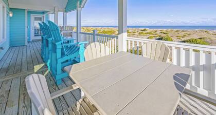 Sandy Beach Retreat: 8 BR / 9. 2 BA valtameren edessä Salvossa, vuodepaikkoja 26