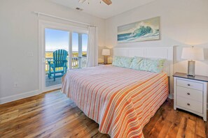 Surf or Sound Realty - 895 - Sandy Beach Retreat - Bedroom 8 -1 - Premier Oceanfront Dog Friendly w/ Pool, HotTub, Elevator, EV Charger, Much More (Salvo)