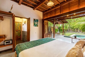Villa Deluxe, 2 chambres (Villa Kayu) | Vue de la chambre