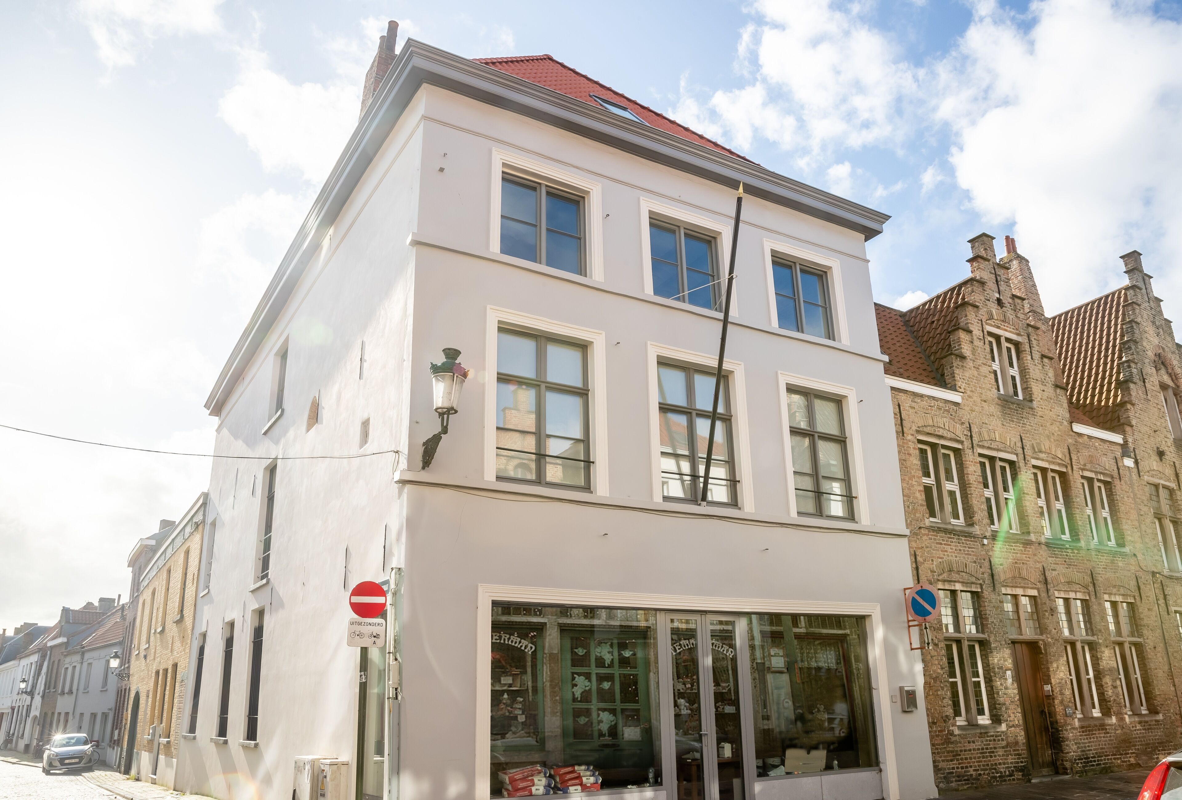 Voorkant van accommodatie