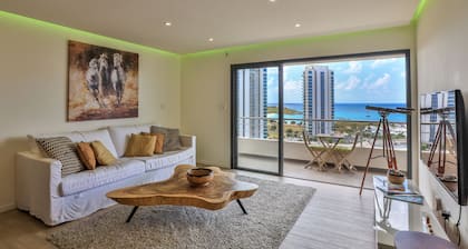 Oceanview 2BR-walking distance to Mullet bay Beach