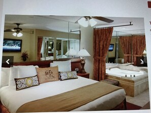 1 غرفة نوم وخزنة داخل الغرفة ومكواة/لوح كي وواي فاي