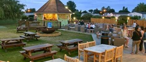 Área para banquetes al aire libre