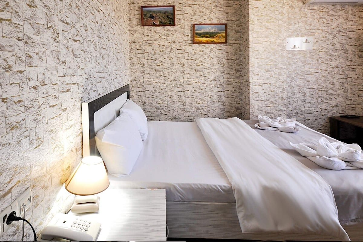 Habitación doble estándar | Insonorización, tabla de planchar con plancha y wifi gratis