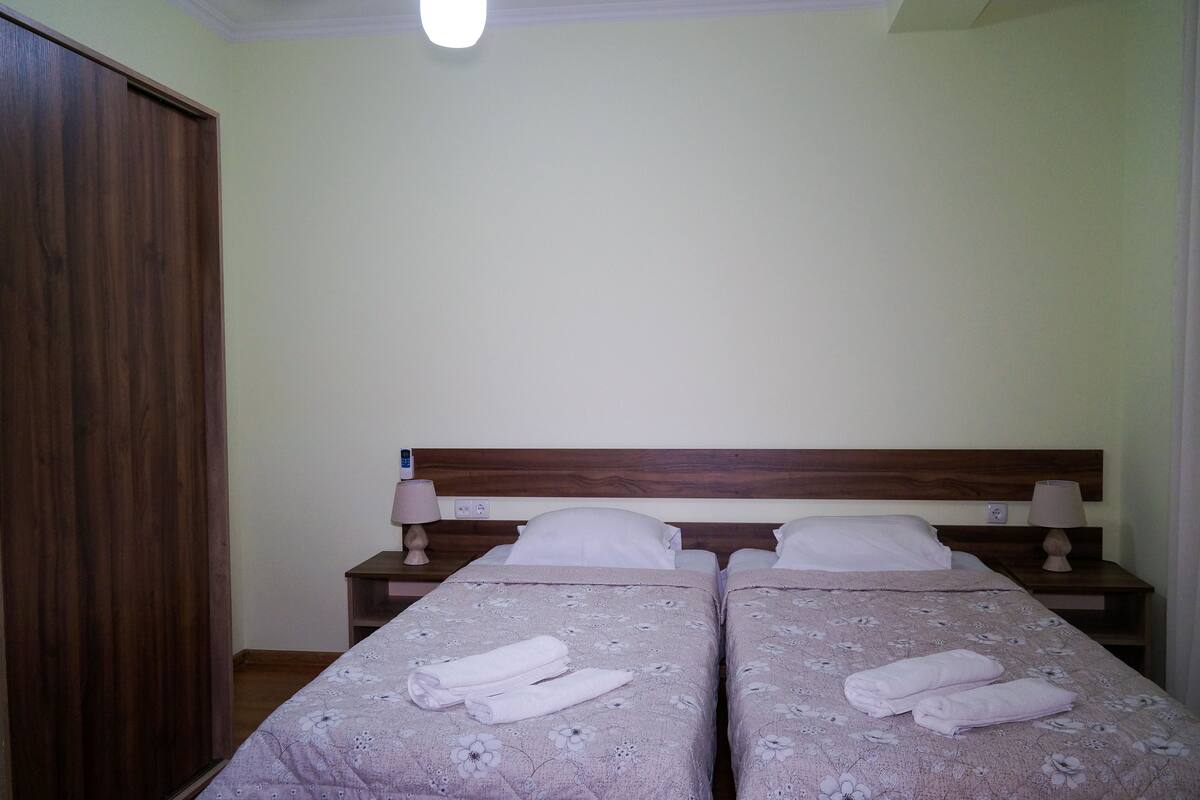 Premium bedding, free WiFi, bed sheets
