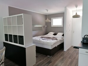 1 Schlafzimmer, kostenloses WLAN, Bettwäsche