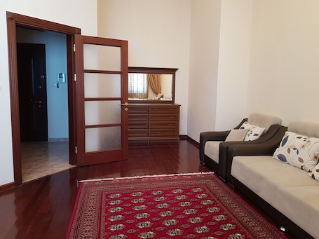 Interior. Cozy apartment in the city center of Ashgabat