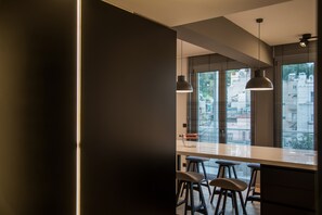 Lägenhet Presidential - 3 sovrum | Eget kök | Kylskåp, spishäll, espressobryggare och vattenkokare