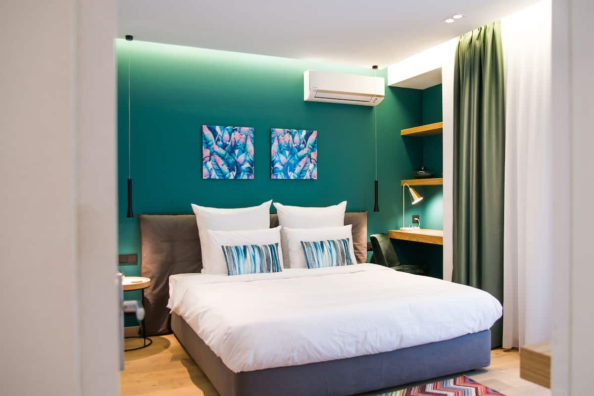 Luxury Apartment (301) | 1 bilik tidur, cadar Frette Itali, peralatan tempat tidur premium