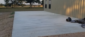 RV space- concrete pad