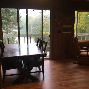 Dining - Quiet, peaceful cottage on the lake (Sayner)