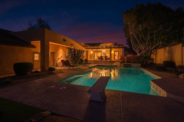 Una piscina climatizada