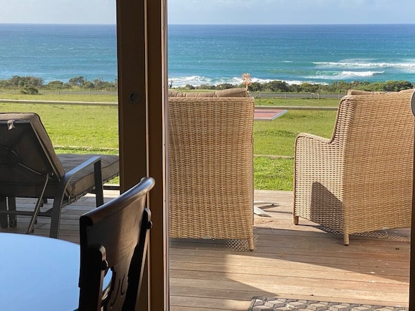 Seacroft Studio,1 King bed, Sea View, Patio | View from room