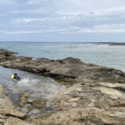 Beach nearby, white sand