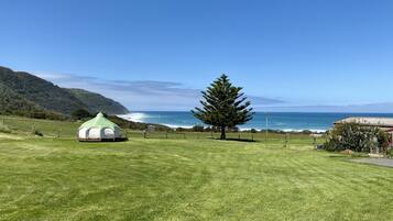 Seacroft Lotus Belle, 1 King bed, Ocean View, Patio | Beach/ocean view