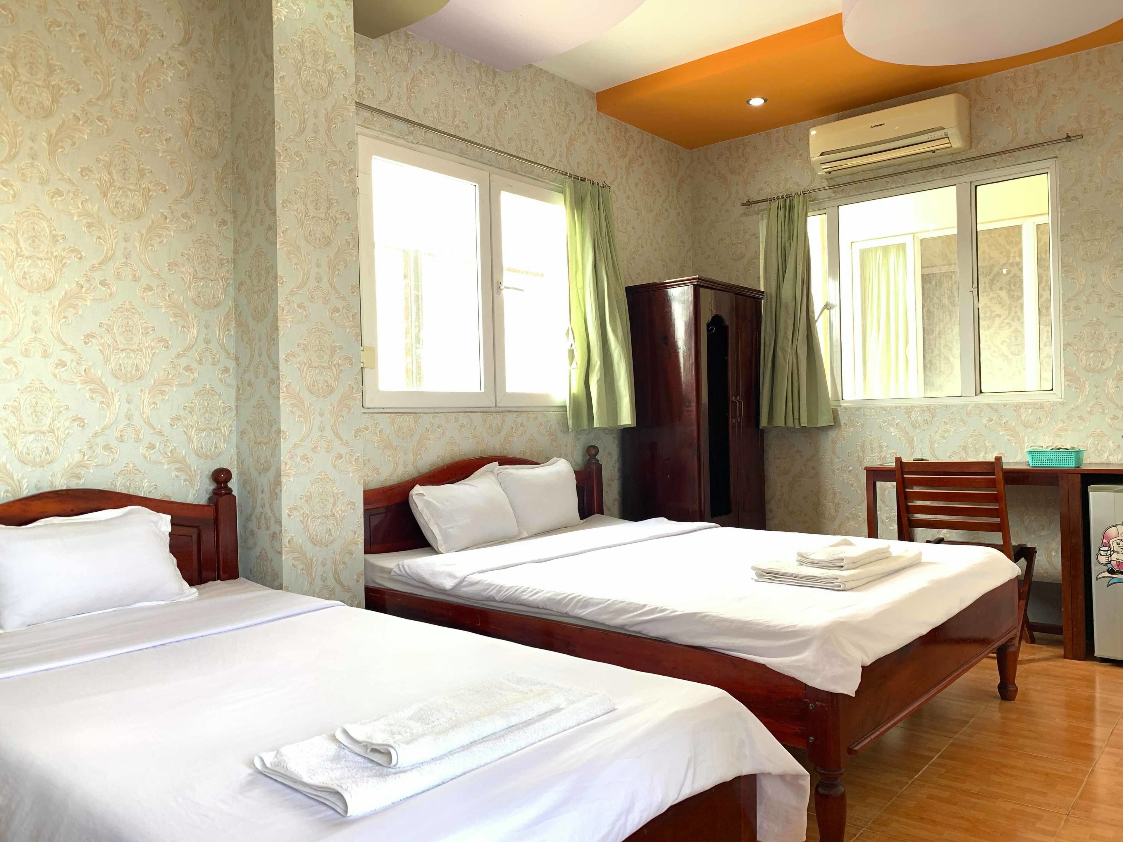 Dreibettzimmer, Badewanne