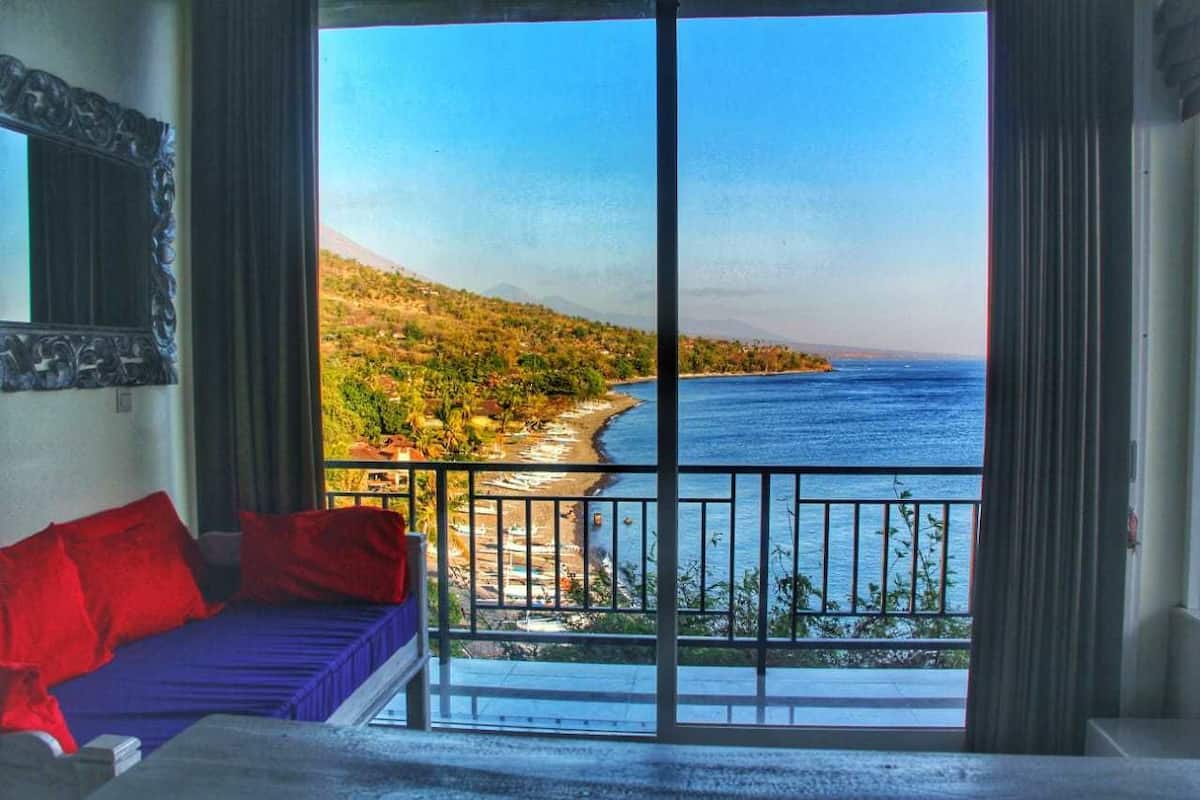 Deluxe villa, 2 slaapkamers | Kameruitzicht