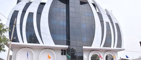 Façade de lâhĂ©bergement