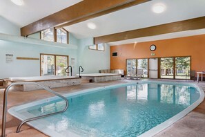 Indoor pool, a heated pool