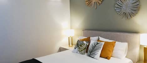 2 quartos, ferros/tábuas de passar roupa, berço de viagem, Wi-Fi