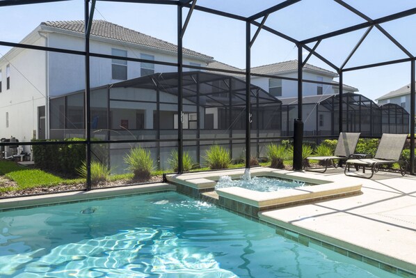 Piscine chauffée