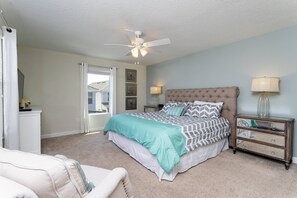 5 bedrooms, iron/ironing board, travel crib, WiFi