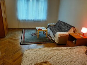 Double Room, Shared Bathroom | Iron/ironing board, free WiFi, bed sheets - Apt Bella26 Near Charles Bridge (Prague)