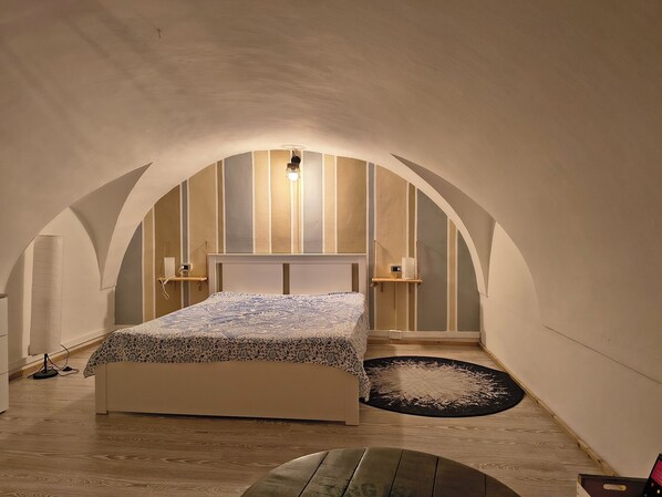 Superior-Suite, mit Bad (Luna) | 2 Schlafzimmer, Daunenbettdecken, kostenlose Babybetten