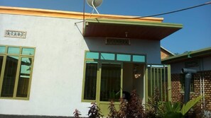 Façade de l’hébergement