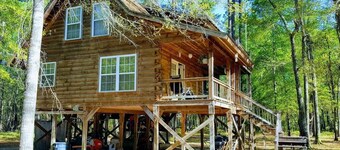 Yurting sur le Canoochee