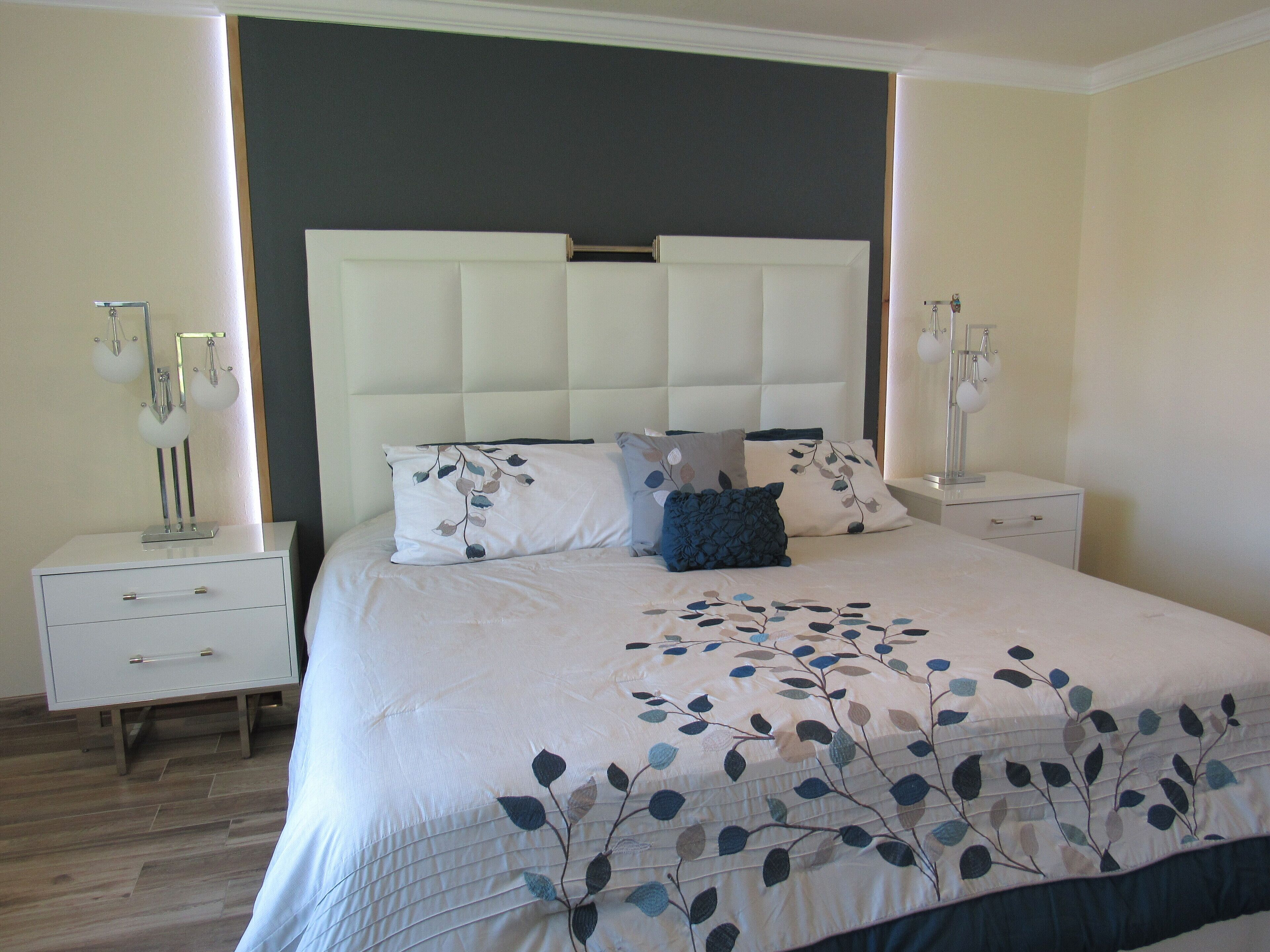 2 habitaciones, tabla de planchar con plancha y wifi gratis 