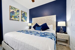 6 bedrooms, iron/ironing board, travel cot, WiFi