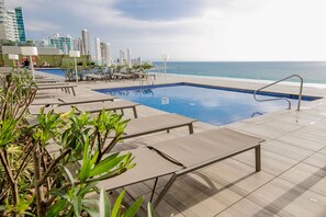 Udendørs pool, infinity-pool