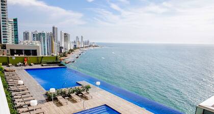 2502 One bedroom Apartment in a luxury building h2 condo Bocagrande