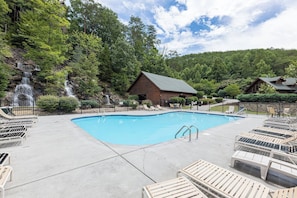 Indoor pool, a heated pool