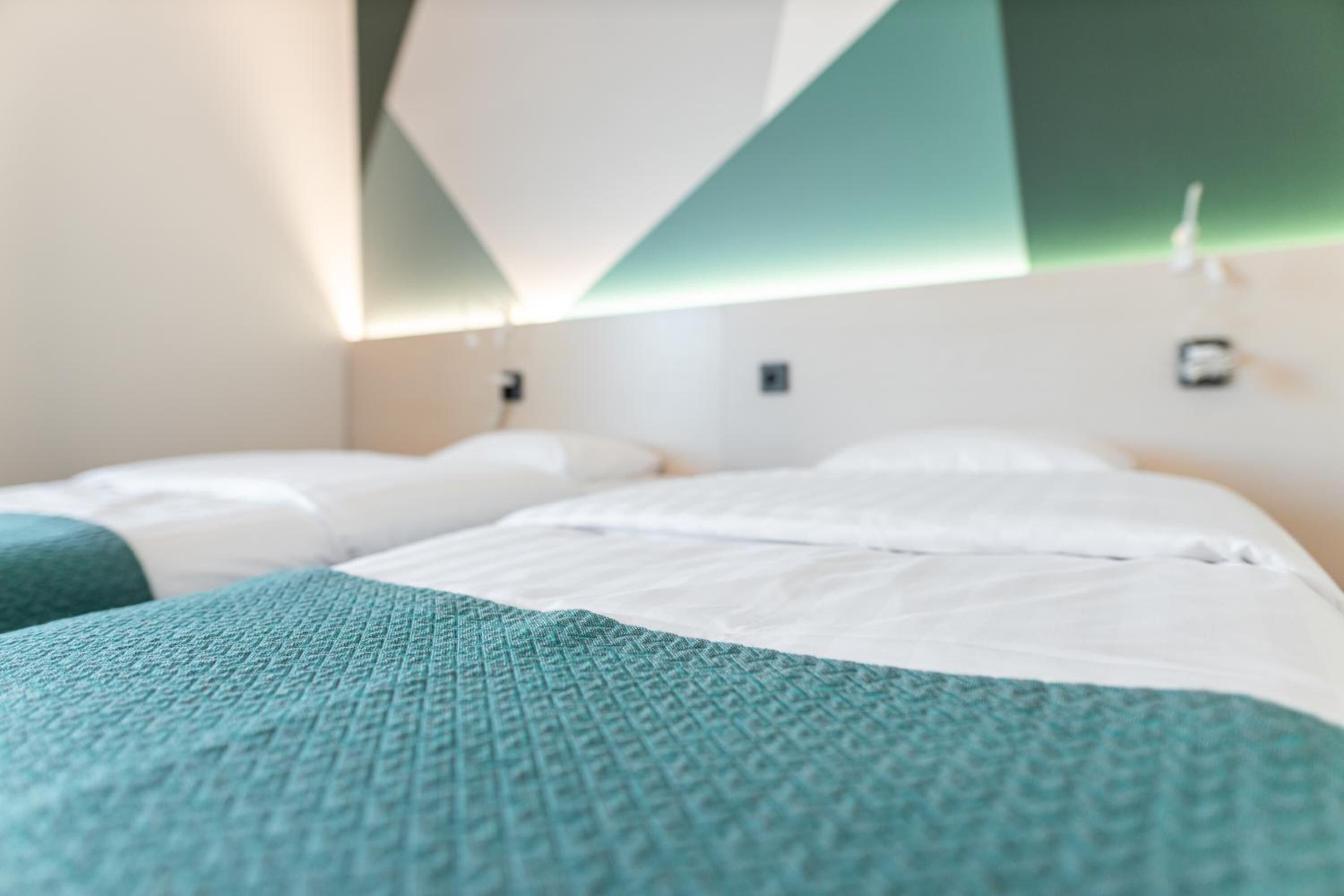 blackout curtains, cots/infant beds, free wifi, bed sheets