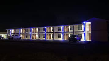 Front of property - evening/night