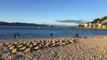 Beach nearby, beach towels