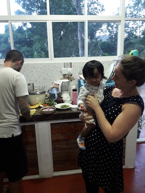 Utensili da cucina condivisi