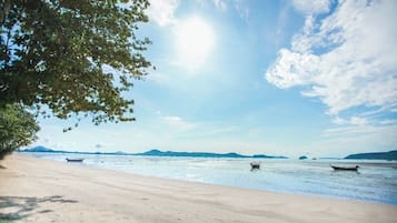 On the beach