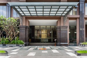 Entrada al alojamiento