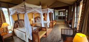 In-room safe, desk, iron/ironing board, free WiFi - Kilima Safari Camp (Amboseli)