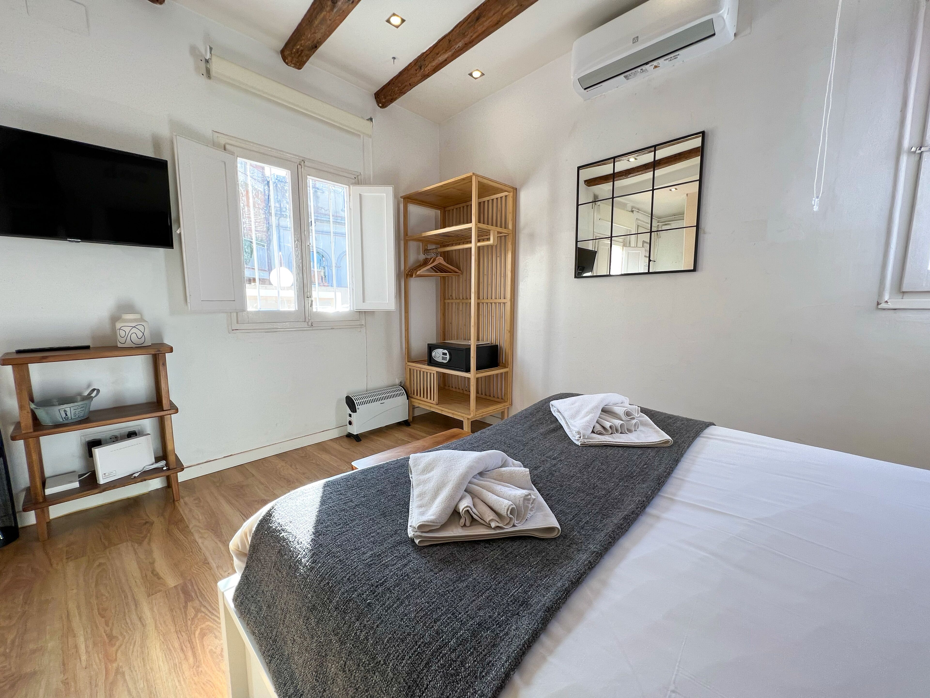Appartement (0 Bedroom) | Een strijkplank/strijkijzer, gratis wifi, beddengoed