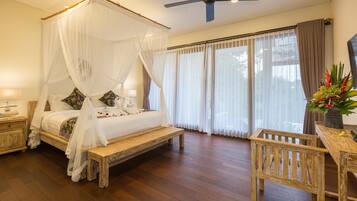 In-room safe, desk, blackout curtains, iron/ironing board (on request)