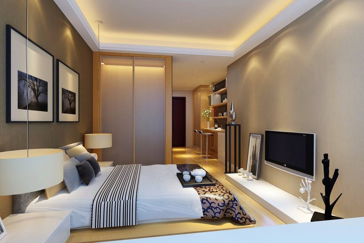 Căn hộ Superior, 2 phòng ngủ | Nệm cao su hoạt tính (memory foam), bàn 
