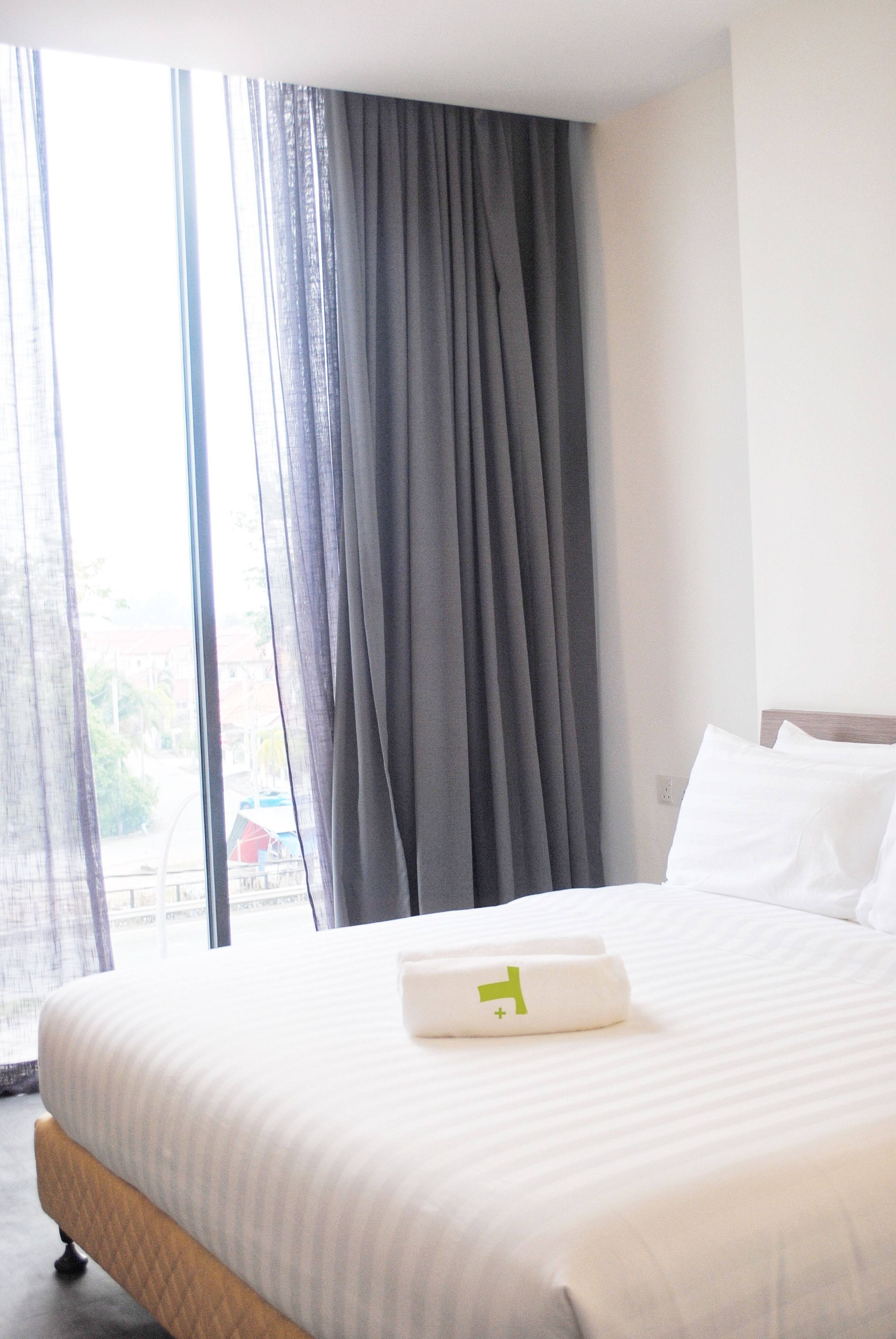 Desk, blackout drapes, iron/ironing board, free WiFi